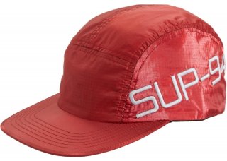 Supreme Side Logo Camp Cap- Red