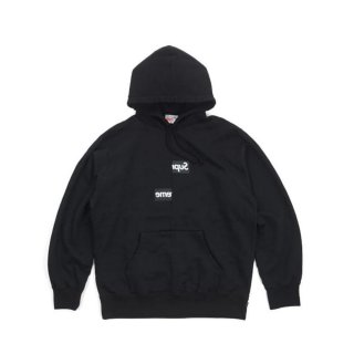 Supreme Comme des Garcons Split Box Logo Hooded Sweatshirt (black)