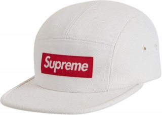 Supreme Ballistic Nylon Camp Cap- White