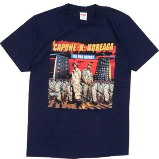 Supreme Capone & Noreaga Tee- Navy