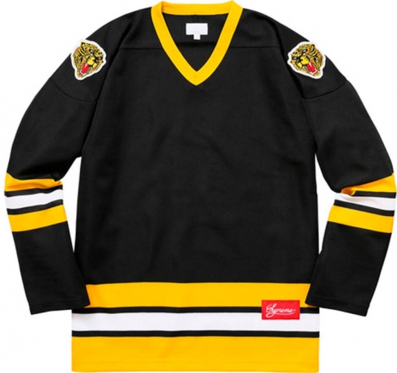 Supreme Freaky Hockey Jersey- Black