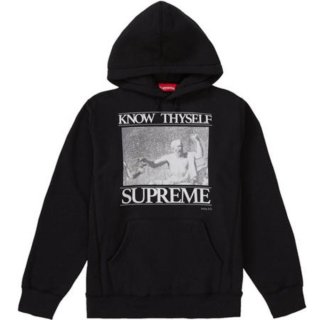 Supreme Know Thyself Hooded Sweatshirt- Black