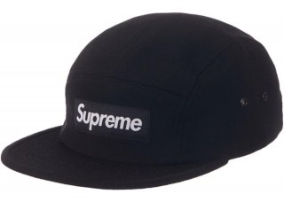 Supreme Wool Camp Cap SS19- Black