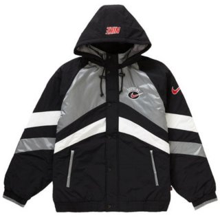 Supreme Nike Hooded Sport Jacket- Silver