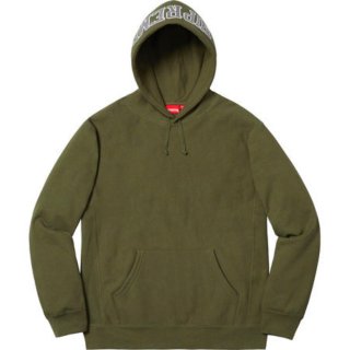 Supreme Sequin Arc Hoodie- Olive