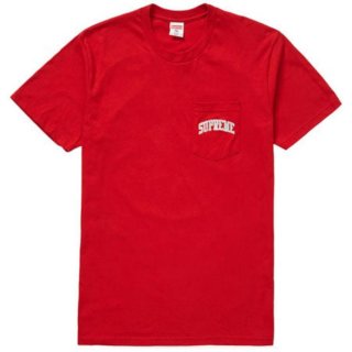 Supreme NFL x Raiders x '47 Pocket Tee- Red