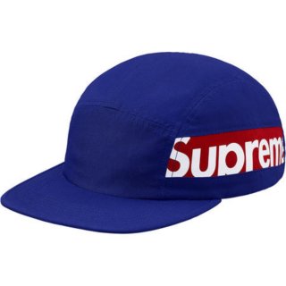 Supreme Side Panel Camp Cap- Royal