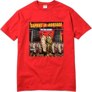 Supreme Capone & Noreaga Tee- Red