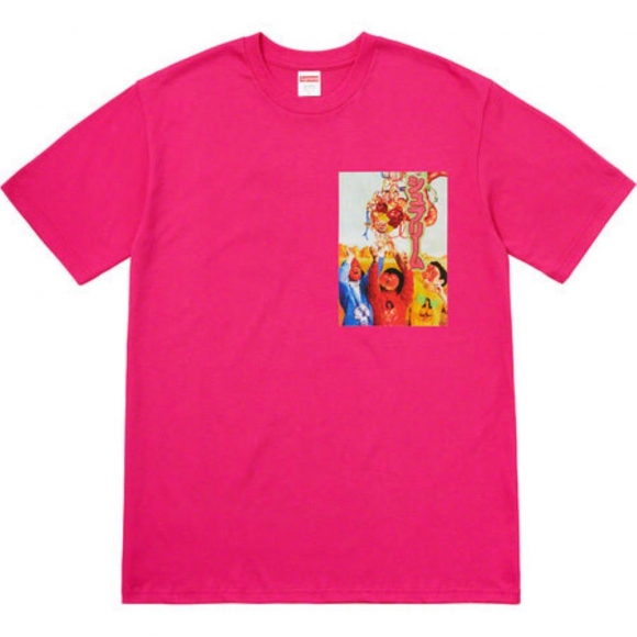 Supreme Sekintani La Norihiro Tee- Hot Pink