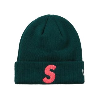 Supreme - New Era S Logo Beanie FW19 (Green)