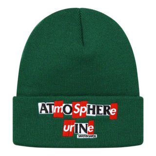 Supreme?/ANTIHERO? Beanie- Green