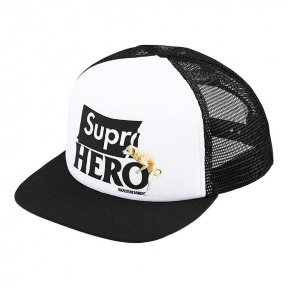 Supreme?/ANTIHERO? Mesh Back 5-Panel- Black