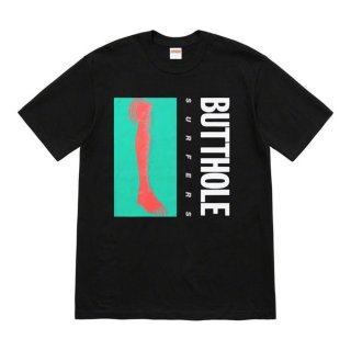 Supreme/Butthole Surfers Leg Tee- Black