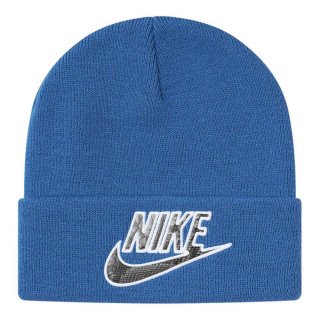 Supreme?/Nike? Snakeskin Beanie- Blue