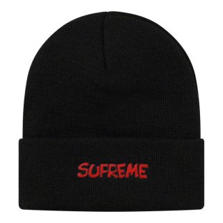 Supreme?/Smurfs? Beanie- Black