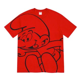 Supreme?/Smurfs? Tee- Red