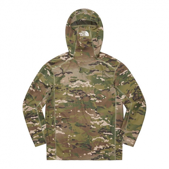 Supreme?/The North Face?Base Layer L/S Top- Multi Camo