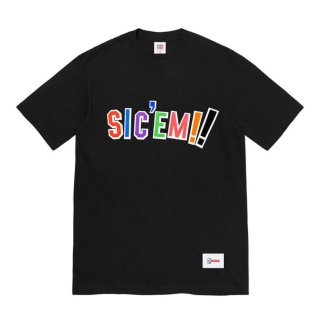 Supreme?/WTAPS? Sic'em! Tee- Black