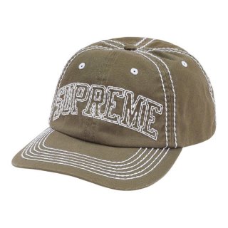 Supreme Big Stitch 6-Panel- Olive