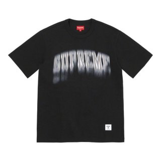 Supreme Blurred Arc S/S Top- Black