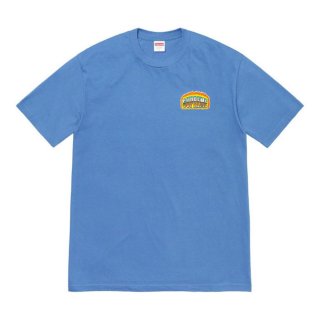 Supreme Chrome Tee- Dusty Light Royal