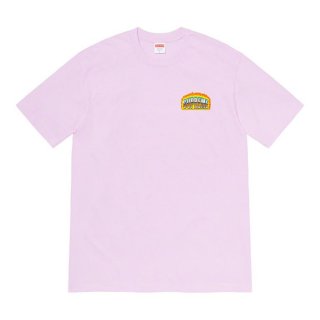 Supreme Chrome Tee- Light Purple