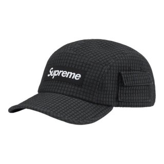 Supreme Denim Ripstop Camp Cap- Black