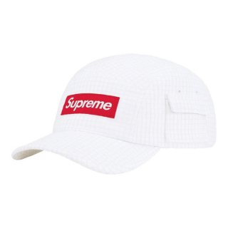 Supreme Denim Ripstop Camp Cap- White