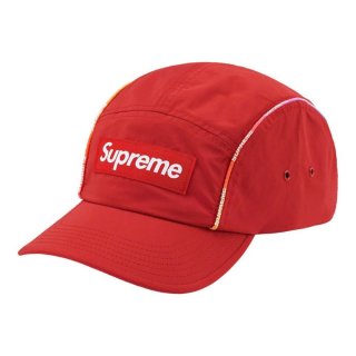 Supreme Gradient Piping Camp Cap- Red