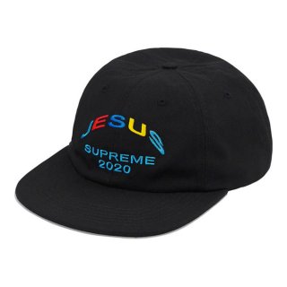 Supreme Jesus 6-Panel- Black