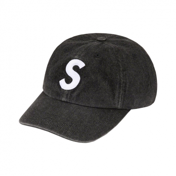 Supreme Kevlar? Denim S Logo 6-Panel- Black