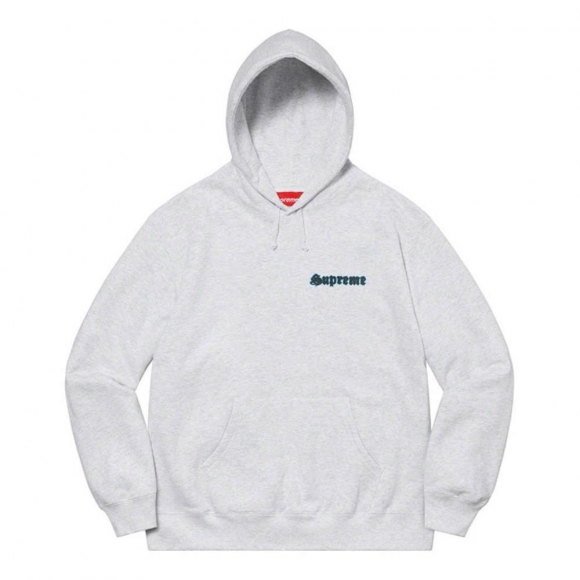 Supreme Love Hooded Sweatshirt- Ash Grey