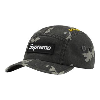 Supreme Military Camp Cap (FW21)- Black Russian Camo