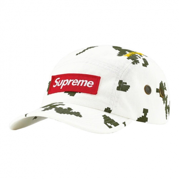 Supreme Military Camp Cap (FW21)- White Russian Camo