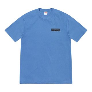 Supreme No More Shit Tee- Dusty Light Royal