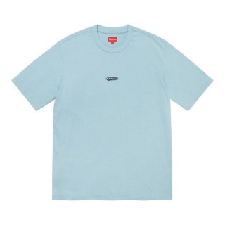 Supreme Oval S/S Top- Light Slate