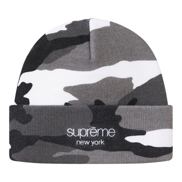 Supreme Radar Beanie- Snow Camo