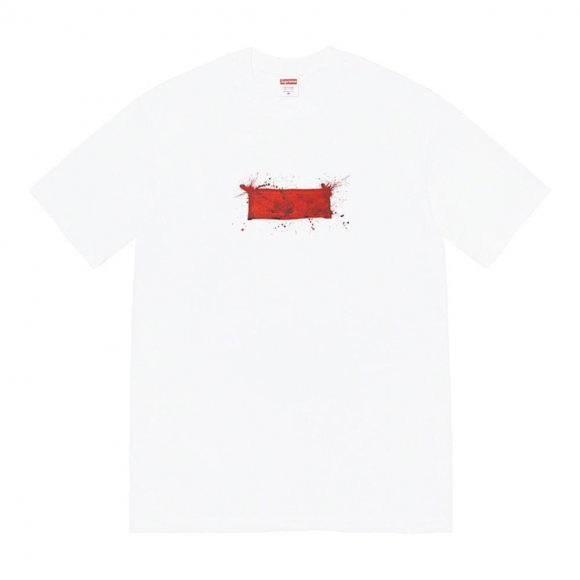 Supreme Ralph Steadman Box Logo Tee- White