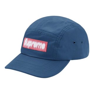 Supreme Reversed Label Camp Cap- Royal