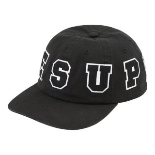 Supreme Spellout 6-Panel- Black