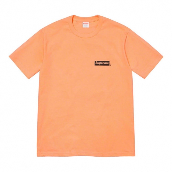 Supreme Spiral Tee- Peach