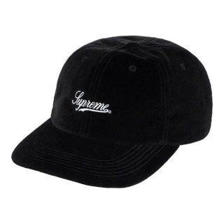 Supreme Velvet 2-Tone 6-Panel- Black