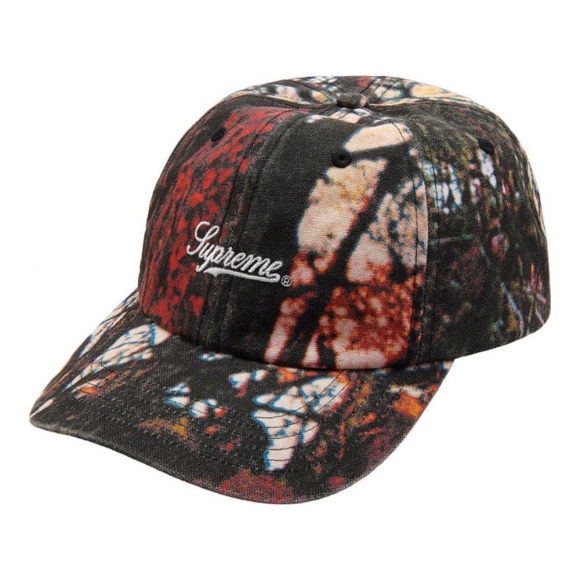 Supreme Pigment Print Script Logo 6-Panel- Woods