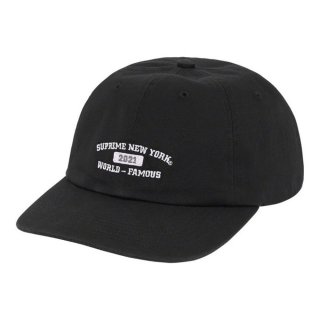 Supreme World Famous 6-Panel- Black