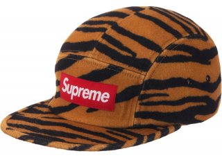 Supreme Wool Camp Cap SS19- Tiger Stripe